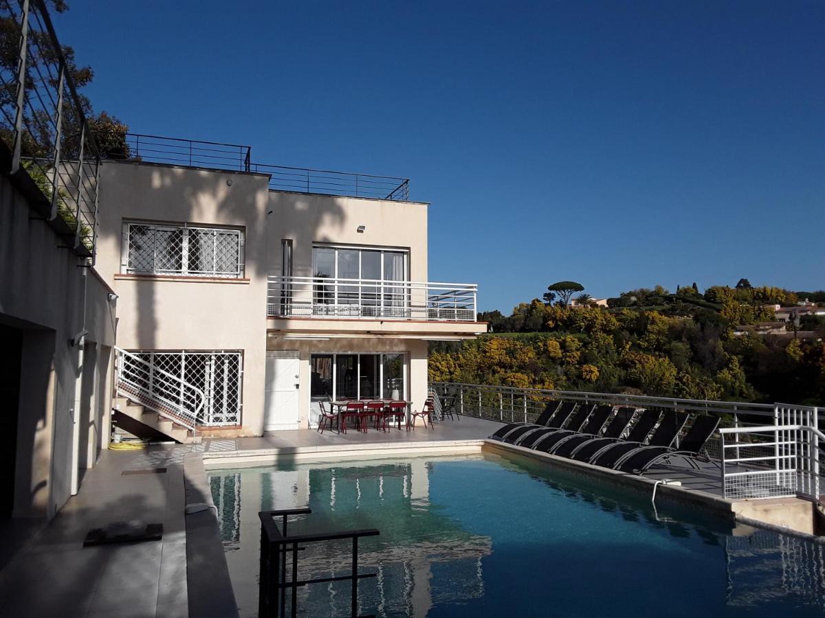 Villa Alamp#Supercannes #Golfejuan #Cannes #Mediterraneanpanoramicview #Piscine #Rooftop # Verymodern #Openliving #Closebeach #Closecapantibes Vallauris Ngoại thất bức ảnh