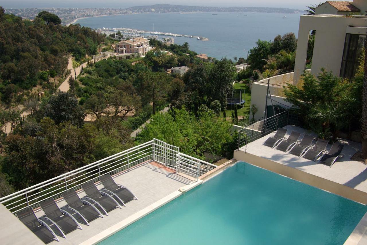 Villa Alamp#Supercannes #Golfejuan #Cannes #Mediterraneanpanoramicview #Piscine #Rooftop # Verymodern #Openliving #Closebeach #Closecapantibes Vallauris Ngoại thất bức ảnh